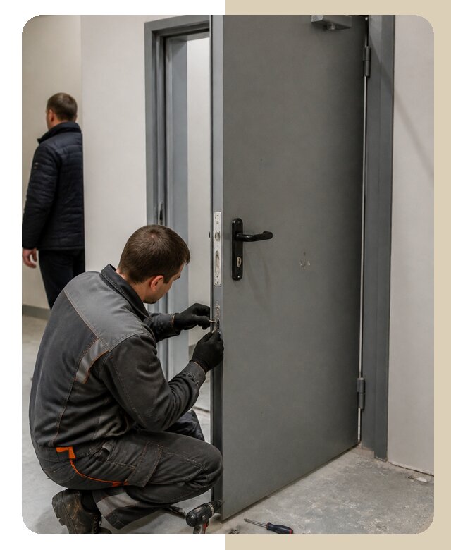 Ремонт противопожарной двери в Ростове по цене 6671 р. | ДвериЛегко-Рсв