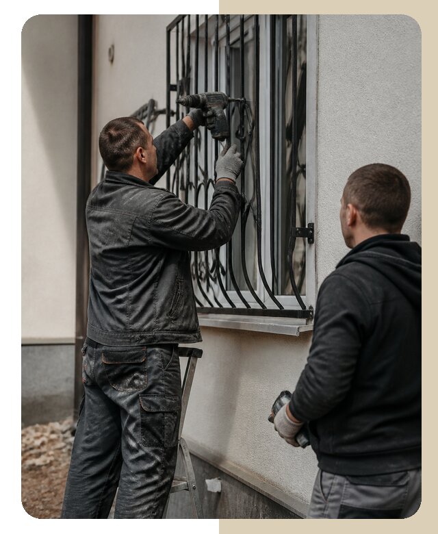 Установка наружных решеток в Ростове от 5029 р. | ДвериЛегко-Рсв